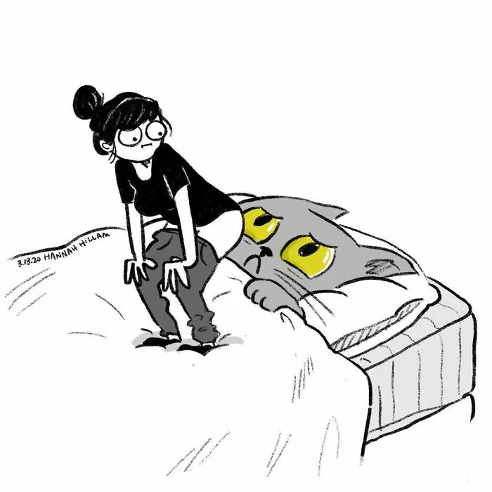 Artist Illustrates Daily Struggles And Life With Cats And A Kid In These 30 Comics (New Pics)