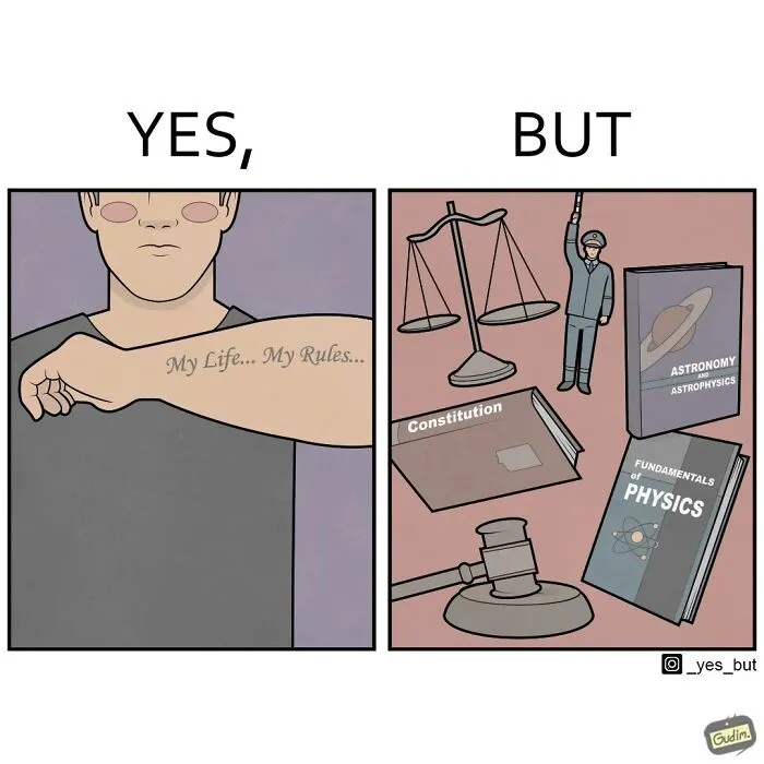 Artist Criticizes Our Society By Showing Two Different Sides Of The Same Story (24 Comics)