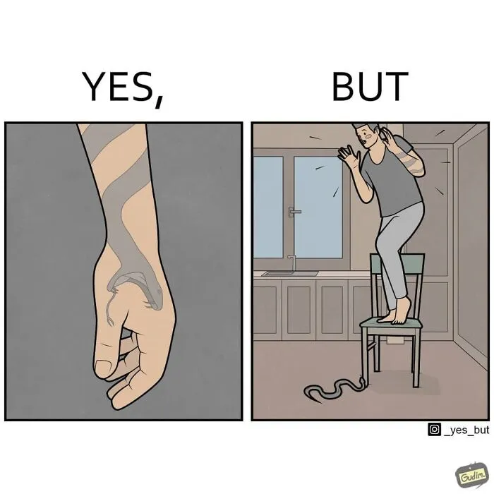 Artist Criticizes Our Society By Showing Two Different Sides Of The Same Story (24 Comics)