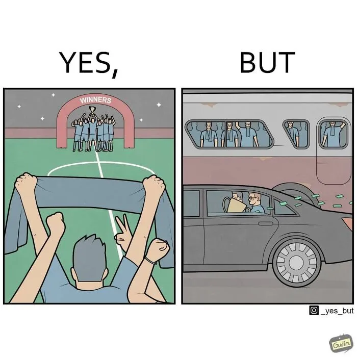 Artist Criticizes Our Society By Showing Two Different Sides Of The Same Story (24 Comics)