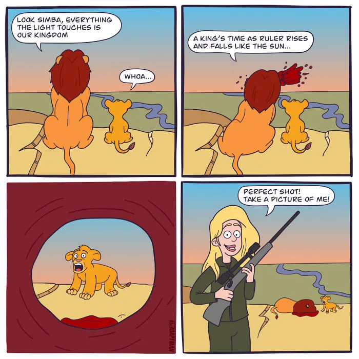 The Lion Long And The Hunt