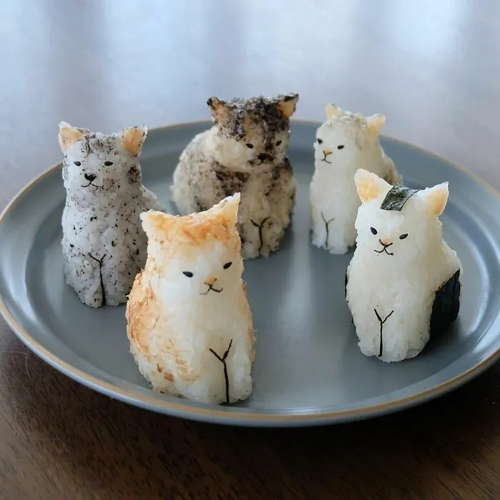 Artist Made Rice Balls Of Popular Characters, Animals, Folklore That Are Too Good To Eat (81 Pics)