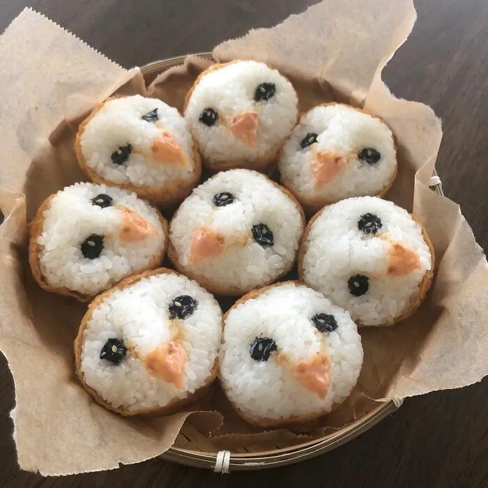 Artist Made Rice Balls Of Popular Characters, Animals, Folklore That Are Too Good To Eat (81 Pics)
