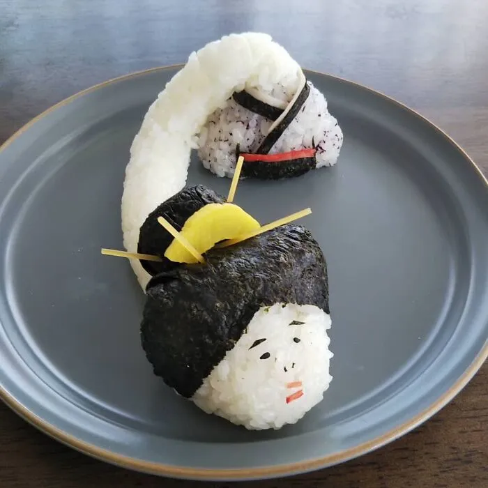 Artist Made Rice Balls Of Popular Characters, Animals, Folklore That Are Too Good To Eat (81 Pics)