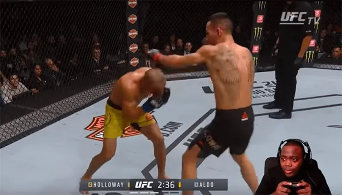 Este streamer por Youtube simuló estar jugando al UFC para poder retransmitir todo el evento PPV sin ser censurado por copyright