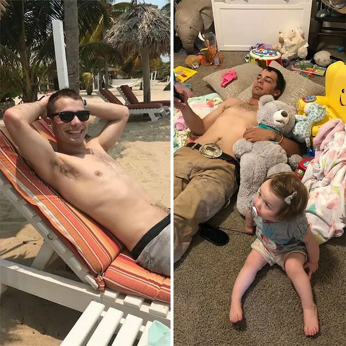 De tomar el sol a tomar a los osos, el relax cambia cuando se tienen hijos