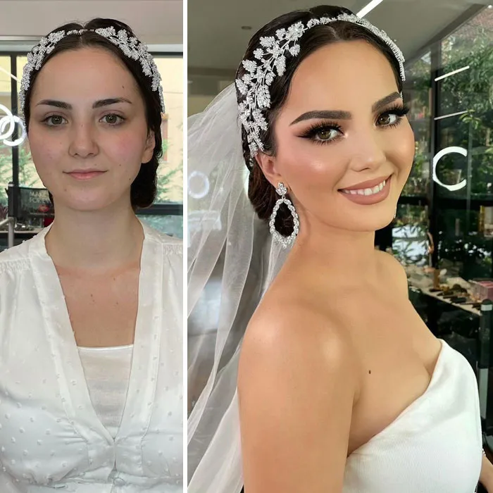 21 mujeres antes y después de ser maquilladas para su boda por Arber Bytyqi (nuevas fotos)