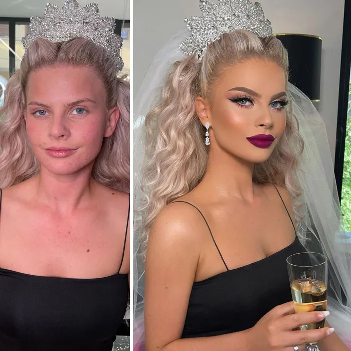 21 mujeres antes y después de ser maquilladas para su boda por Arber Bytyqi (nuevas fotos)