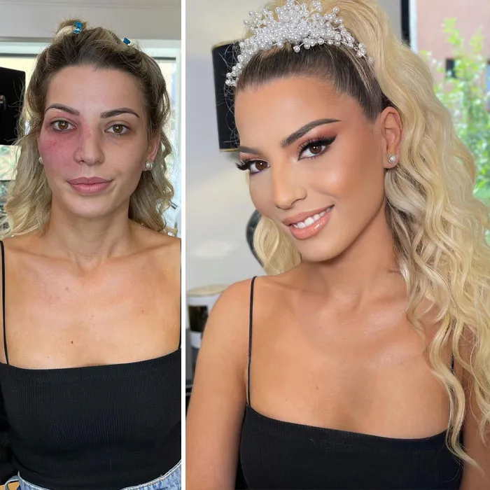 21 mujeres antes y después de ser maquilladas para su boda por Arber Bytyqi (nuevas fotos)