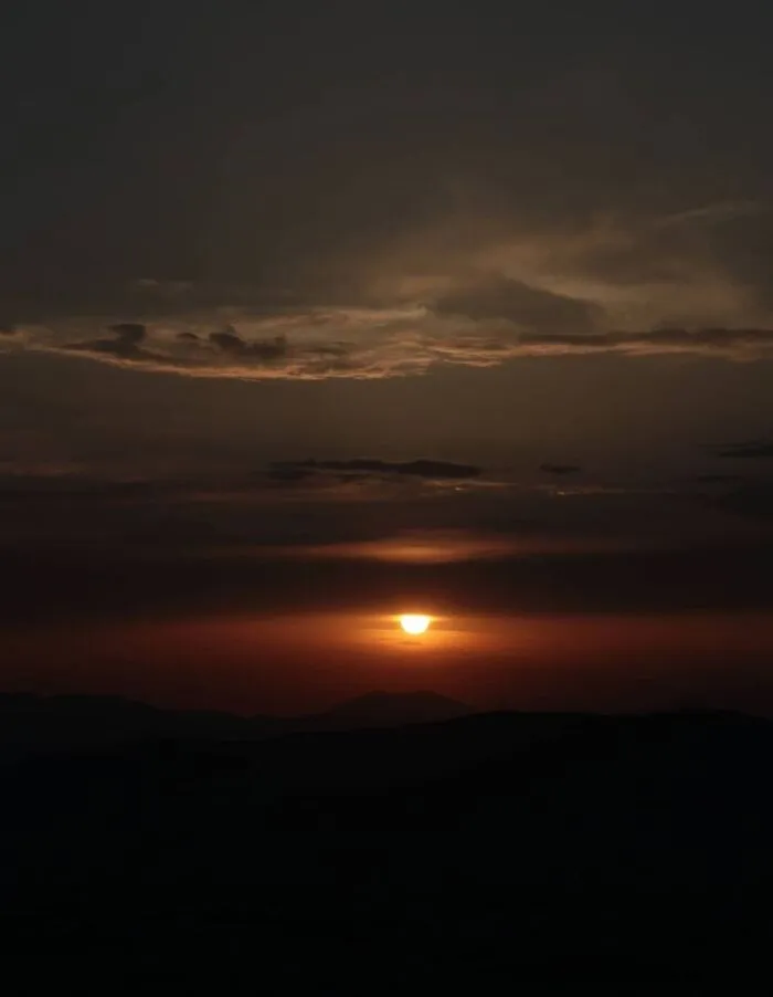 Not Me But My Husbands Photo Taken In Athens Greece In 2019,  The Sunset From Mount Lycabettus