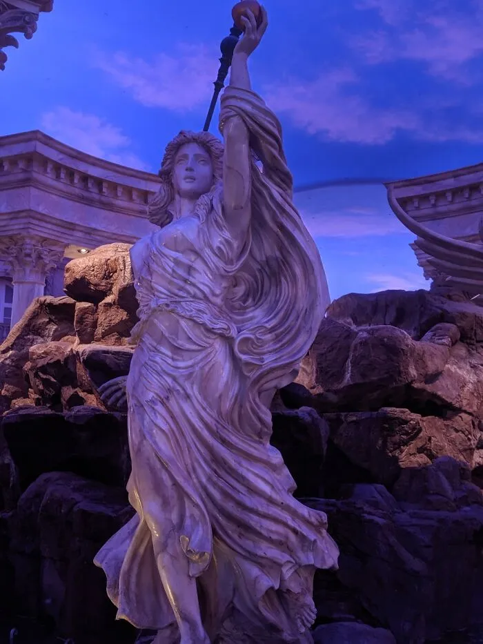 Picture Of A Statue I Took On Vacation