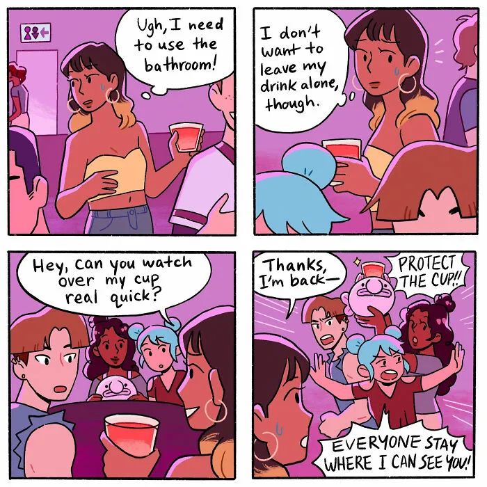 "Blobby And Friends": 35 Comics That Masterfully Address The Social Injustice Ingrained In Everyday Life
