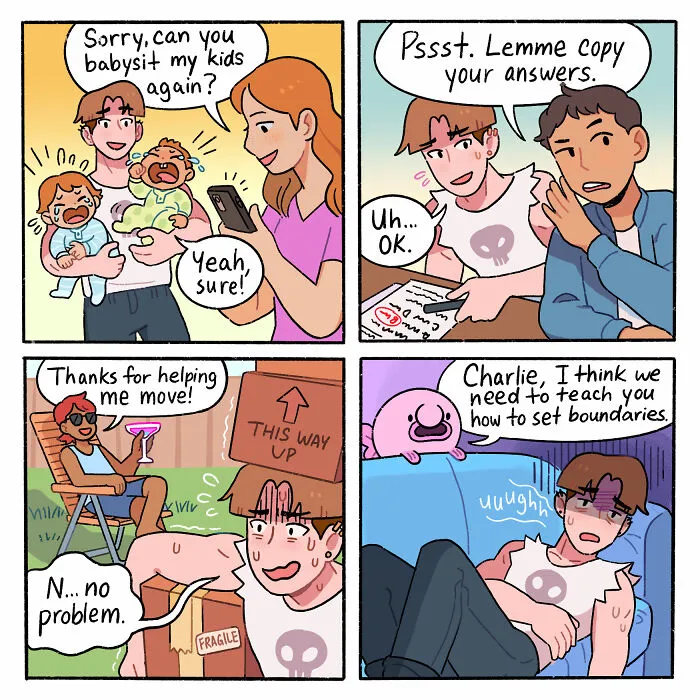 "Blobby And Friends": 35 Comics That Masterfully Address The Social Injustice Ingrained In Everyday Life