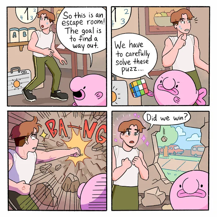"Blobby And Friends": 35 Comics That Masterfully Address The Social Injustice Ingrained In Everyday Life