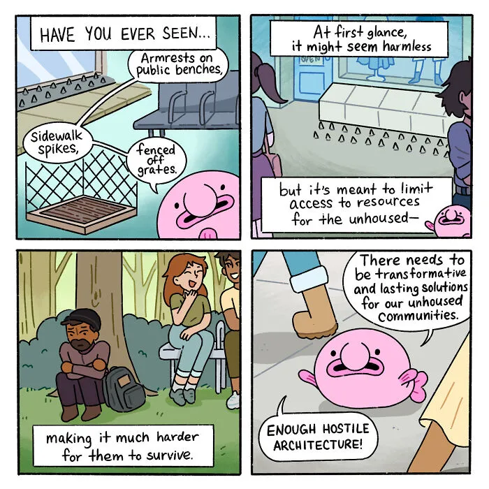 "Blobby And Friends": 35 Comics That Masterfully Address The Social Injustice Ingrained In Everyday Life