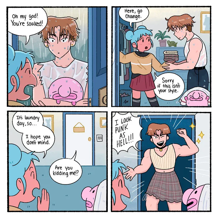 "Blobby And Friends": 35 Comics That Masterfully Address The Social Injustice Ingrained In Everyday Life