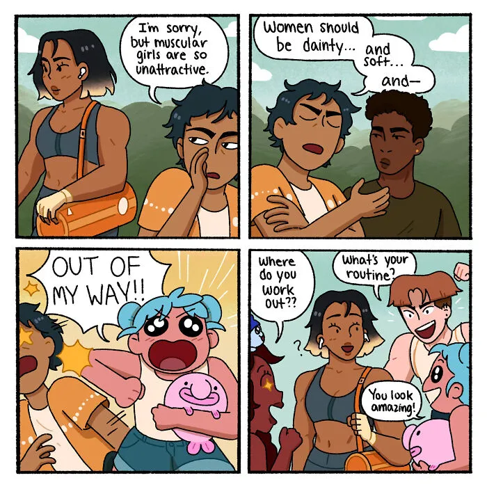 "Blobby And Friends": 35 Comics That Masterfully Address The Social Injustice Ingrained In Everyday Life