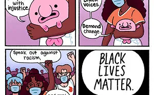 "Blobby And Friends": 35 Comics That Masterfully Address The Social Injustice Ingrained In Everyday Life