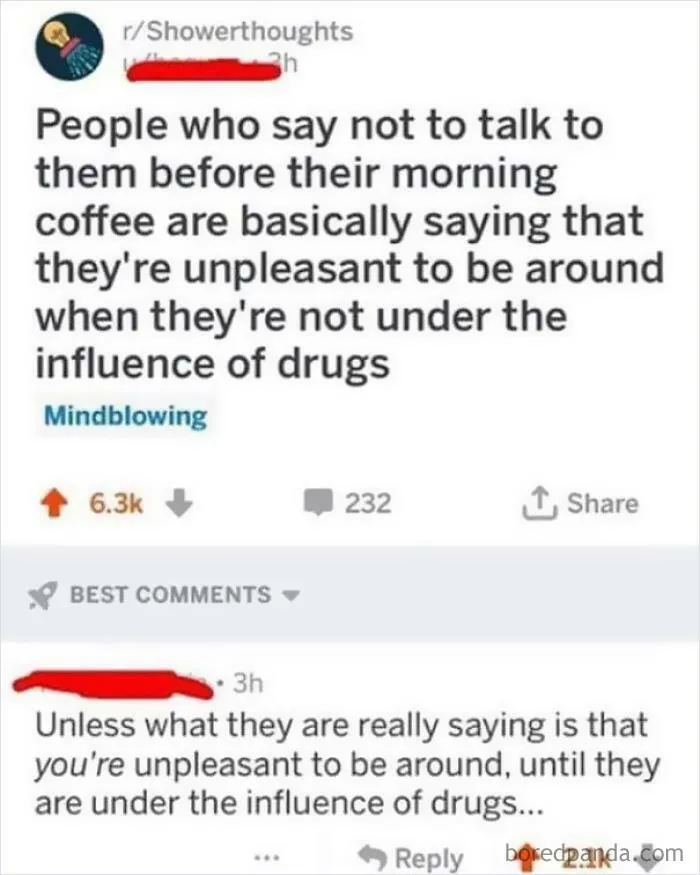 Morning Coffee vs. Morning People