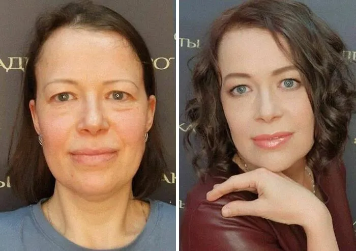 30 Women Who Were Up For A 'Blind' Makeup And Hair Transformation By This Russian Stylist Duo (New Pics)