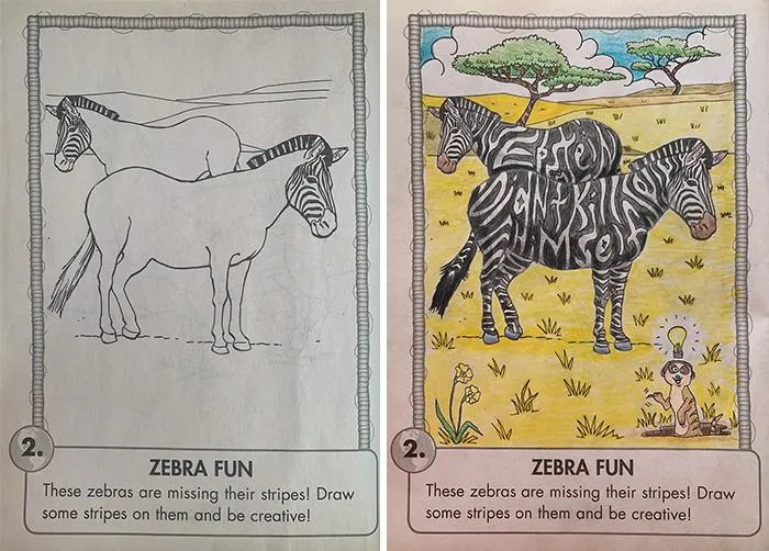 Are They Black With White Stripes Or White With Black Stripes?