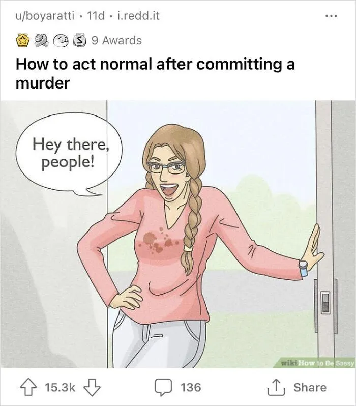 People Are Taking WikiHow Images Out Of Context And Adding Their Own Funny And Dark Captions (50 New Pics)