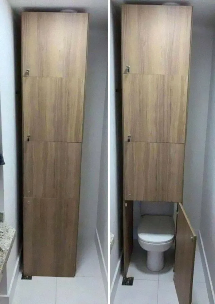 Go Poop In A Cabinet