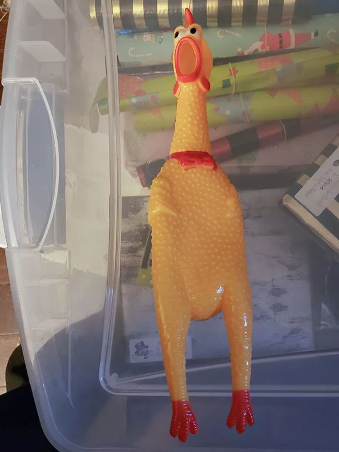 I Got My 80-Year-Old Father This As A Gag Gift. When He Opened It, He Got All Embarrassed And Immediately Tucked It Away