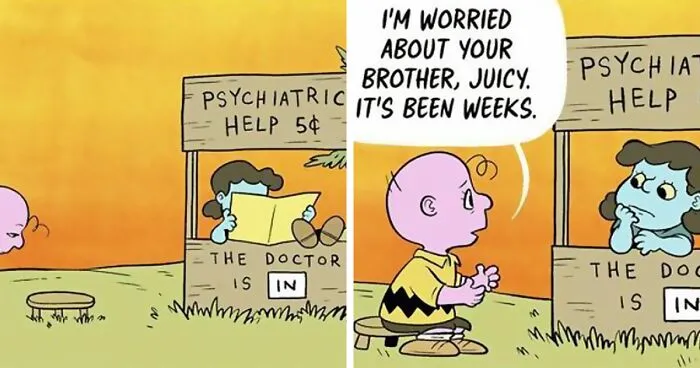 This Artist Made A Dark Webcomic About 'Gnarly Brown', And People On Instagram Are Loving It