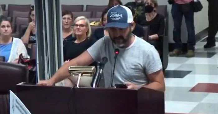 Dad Schools Anti-Mask Parents About What Is And Isn’t In The Bible In Powerful Speech