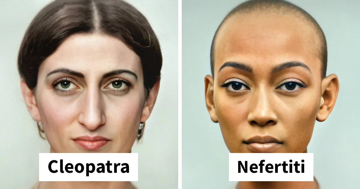 Este artista nos permite echar un vistazo al aspecto «real» de 28 famosas figuras históricas y populares (nuevas fotos)