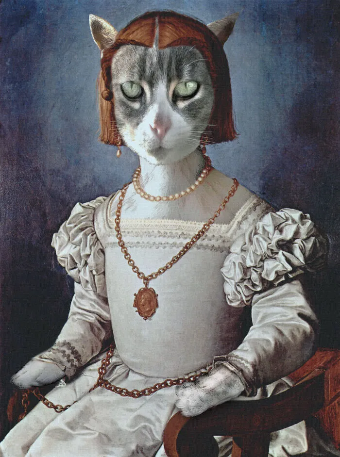 Digital Artists Were Challenged To Put Animals Into Famous Paintings, Here Are The 60 Best Ones