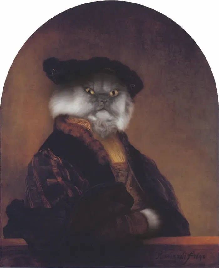 Digital Artists Were Challenged To Put Animals Into Famous Paintings, Here Are The 60 Best Ones