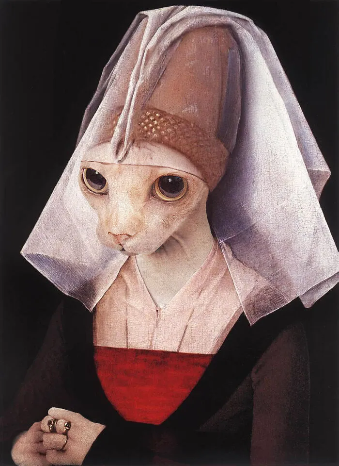 Digital Artists Were Challenged To Put Animals Into Famous Paintings, Here Are The 60 Best Ones