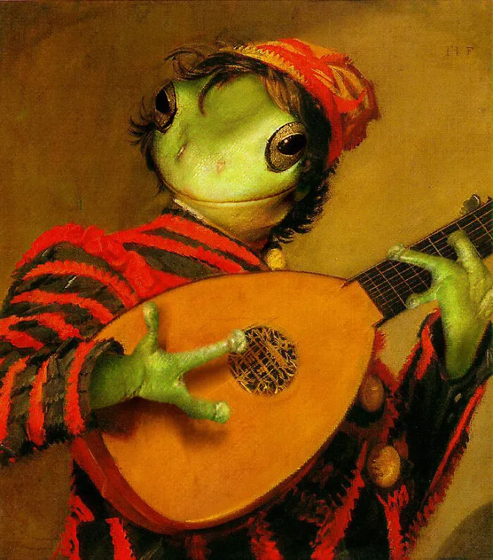 Digital Artists Were Challenged To Put Animals Into Famous Paintings, Here Are The 60 Best Ones
