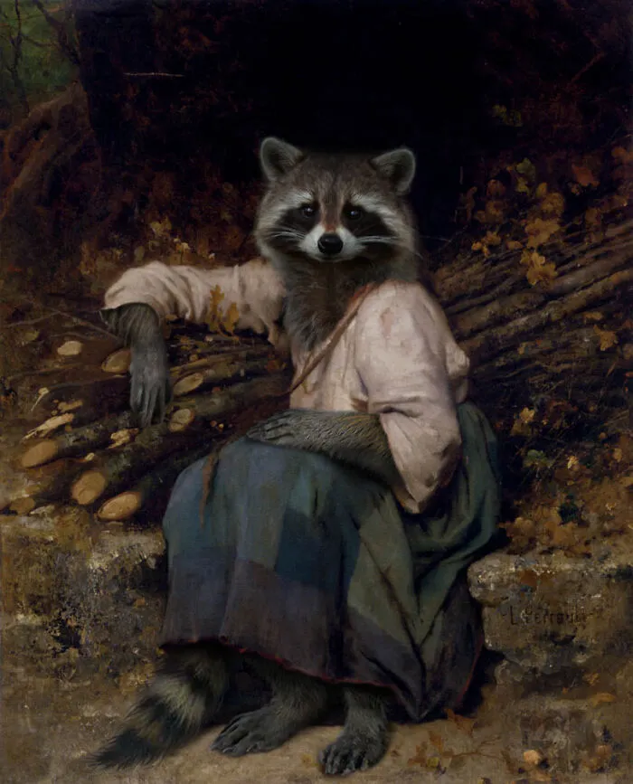 Digital Artists Were Challenged To Put Animals Into Famous Paintings, Here Are The 60 Best Ones