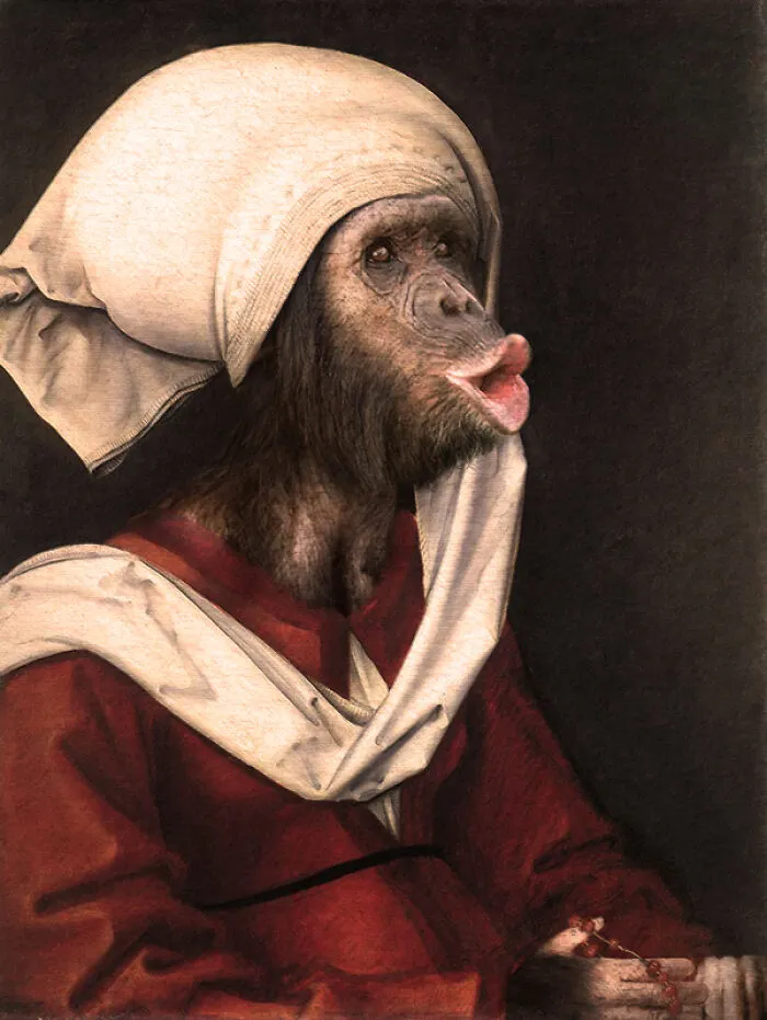 Digital Artists Were Challenged To Put Animals Into Famous Paintings, Here Are The 60 Best Ones