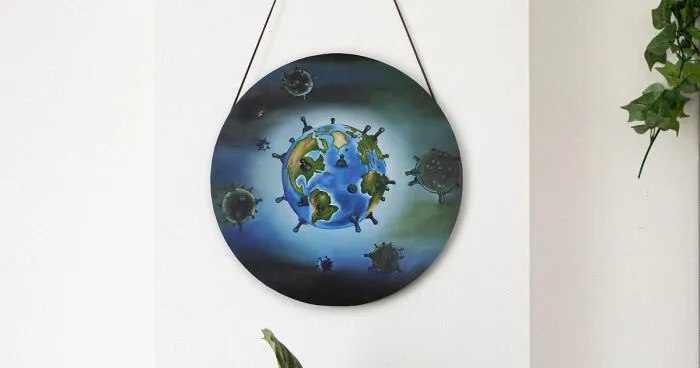 I Drew Earth After Covid 2021