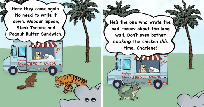 My Enormously Funny Cartoons - Food Truck Series