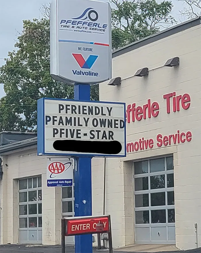 Pfantastic Signage