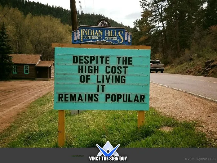 En Colorado ponen estos carteles tan divertidos con juegos de palabras geniales (19 fotos)