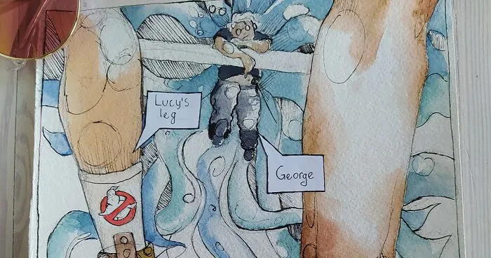 I Read Books And Then Draw Illustrations Based On Them (13 Pics)