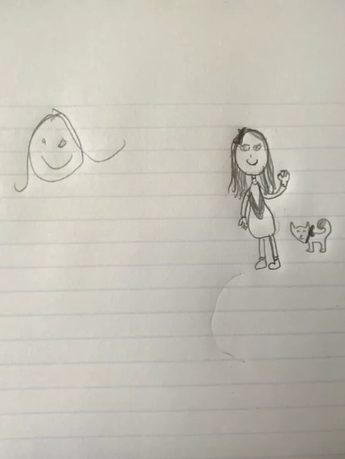This Is Melody And Her Dog. U Choose Their Name