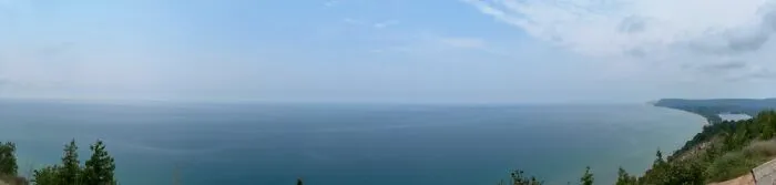Lake Michigan, Near The Sleeping Bear Sand Dunes.