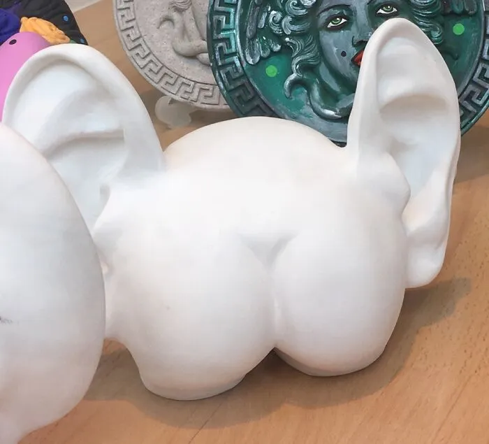 This Pottery Is Called „ass With Ears“ (An Actual Swear Word In Austria)