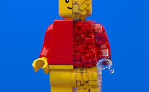 I'm Obsessed With Creating 3D LEGO Art, Here Are 9 Of My Creations