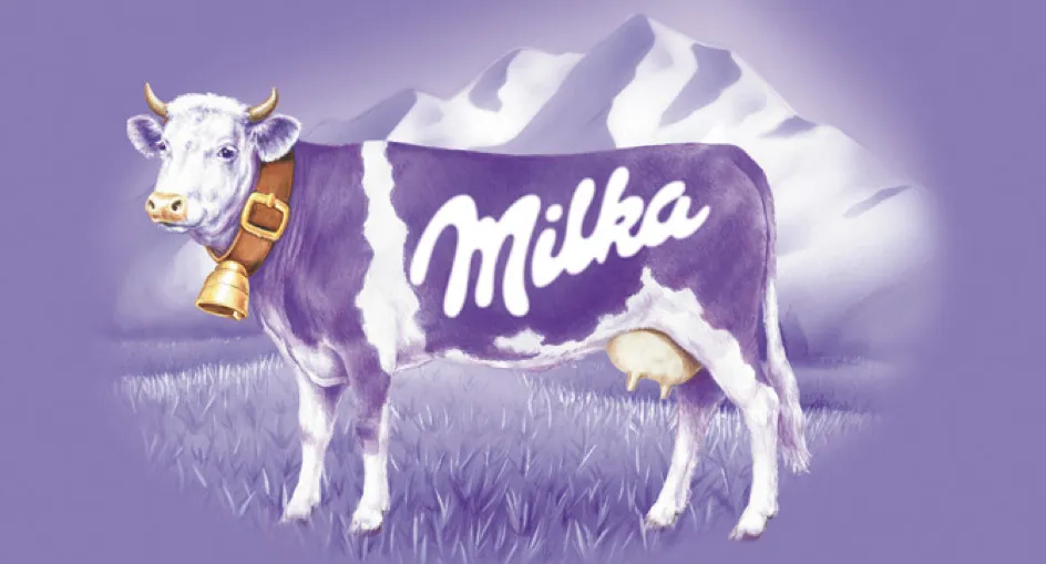 The Story About One Purple Cow…milka