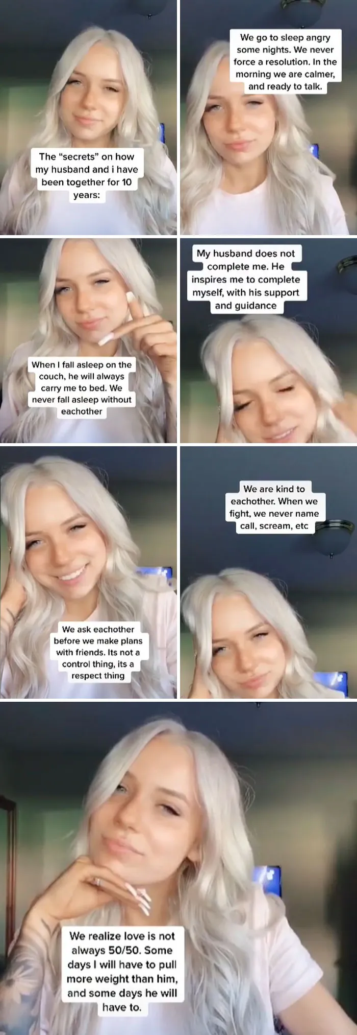 Young Mom Shares Marriage And Parenting Advice On TikTok, Here Are 24 Of The Best