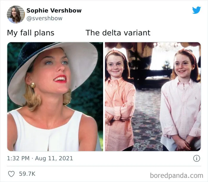 The "My Fall Plans Vs. The Delta Variant" Is The Saddest, Most Relevant Meme On The Internet Right Now