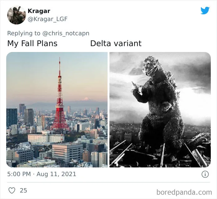 The "My Fall Plans Vs. The Delta Variant" Is The Saddest, Most Relevant Meme On The Internet Right Now